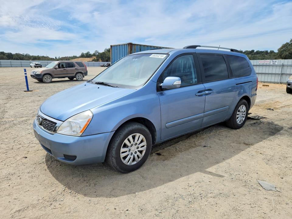 KIA SEDONA 2012 with VIN KNDMG4C72C6481125 - Photo from auction