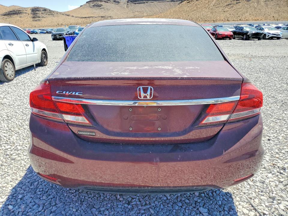 Photo 6 from auction – 2014 HONDA CIVIC with VIN 19XFB2F56EE039564