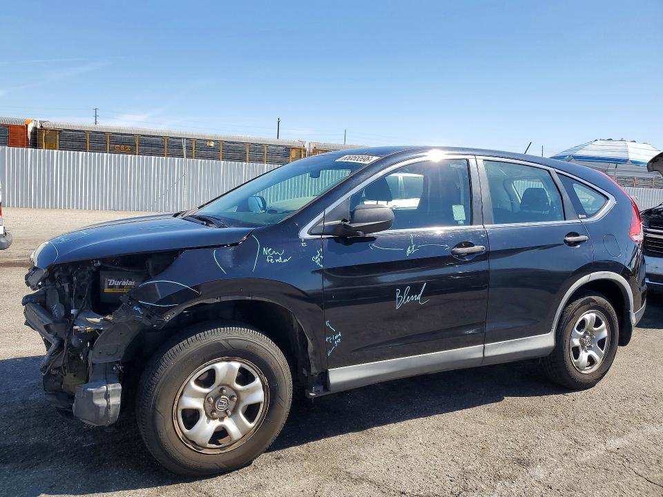 HONDA CR-V 2012 with VIN 5J6RM3H37CL019010 - Photo from auction