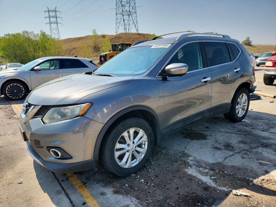 NISSAN ROGUE 2015 with VIN 5N1AT2MK2FC870631 - Photo from auction