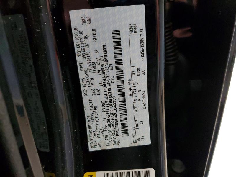 Photo 14 from auction – 2025 FORD BRONCO with VIN 1FMEE8BH4SLB43359