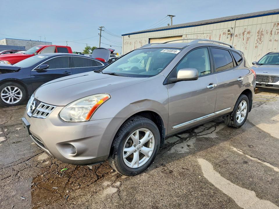 NISSAN ROGUE 2011 with VIN JN8AS5MT8BW187802 - Photo from auction
