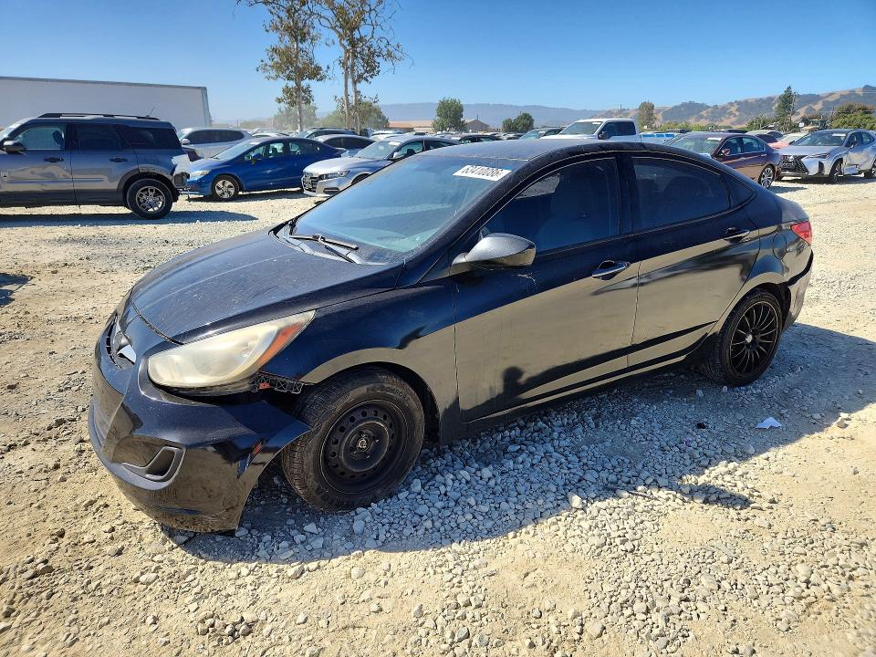 HYUNDAI ACCENT 2013 with VIN KMHCT4AE2DU482213 - Photo from auction