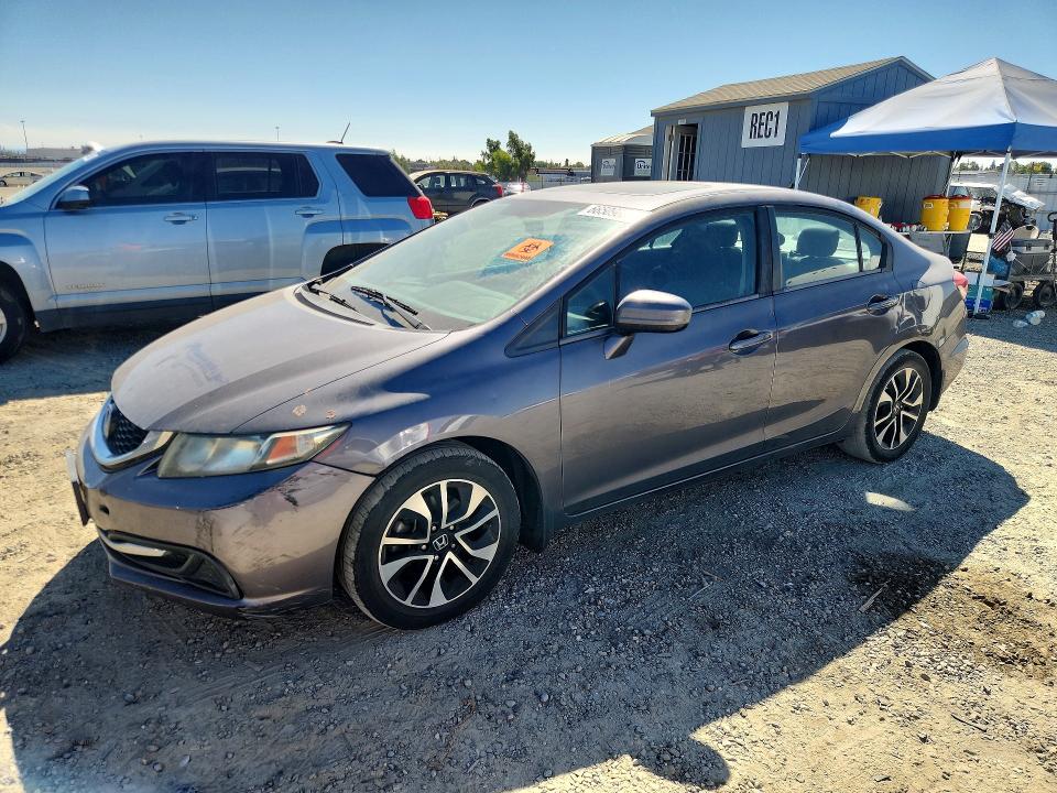 Фото 1 с аукциона – 2015 HONDA CIVIC с VIN 19XFB2F81FE254426