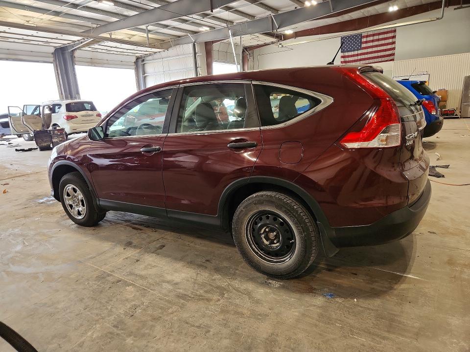 Photo 2 from auction – 2013 HONDA CR-V with VIN 5J6RM4H34DL058726