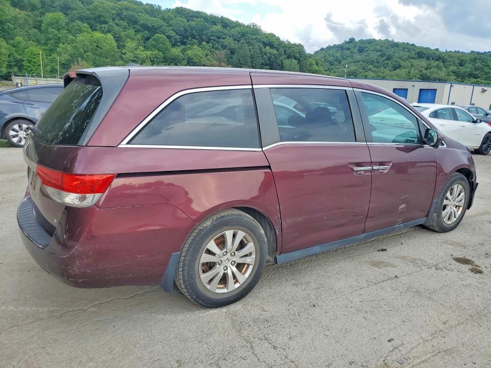 Photo 3 from auction – 2014 HONDA ODYSSEY with VIN 5FNRL5H66EB128692