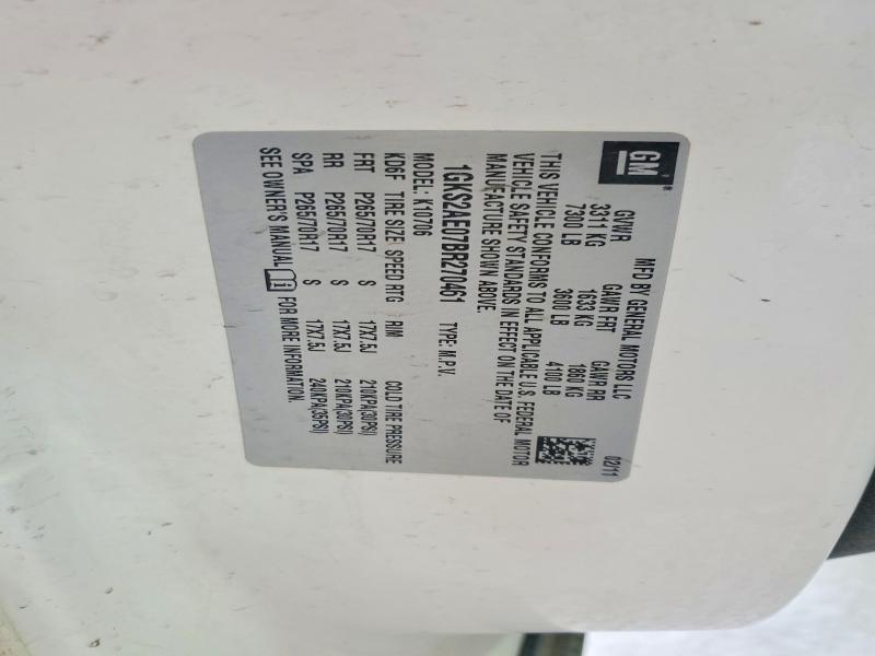 Zdjęcie 14 z aukcji – 2011 GMC YUKON z VIN 1GKS2AE07BR270461