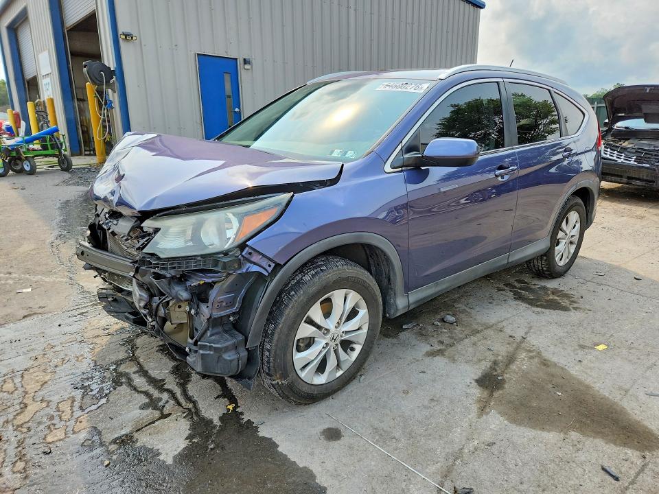 HONDA CR-V 2014 with VIN 5J6RM4H75EL047190 - Photo from auction