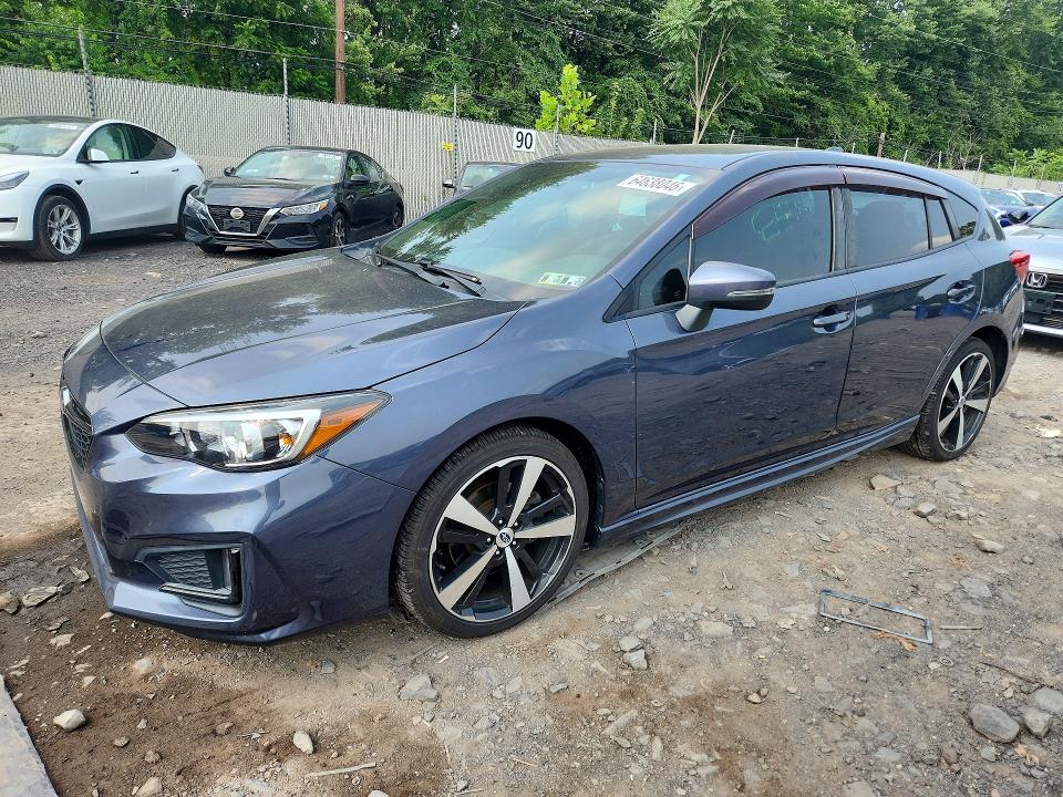 SUBARU IMPREZA 2017 with VIN 4S3GTAL67H3710339 - Photo from auction