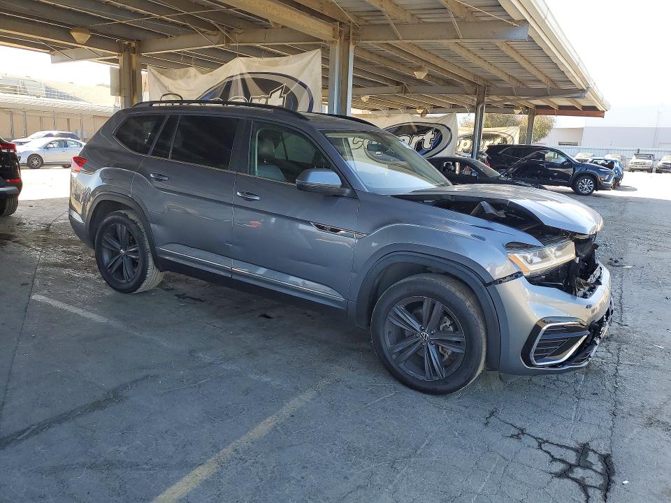 Photo 4 from auction – 2021 VOLKSWAGEN ATLAS with VIN 1V2PR2CAXMC525218