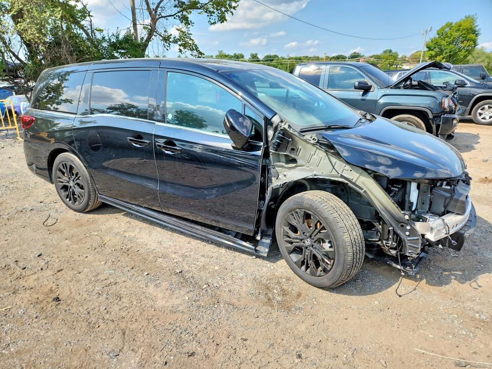 Photo 4 from auction – 2025 HONDA ODYSSEY with VIN 5FNRL6H75SB059715