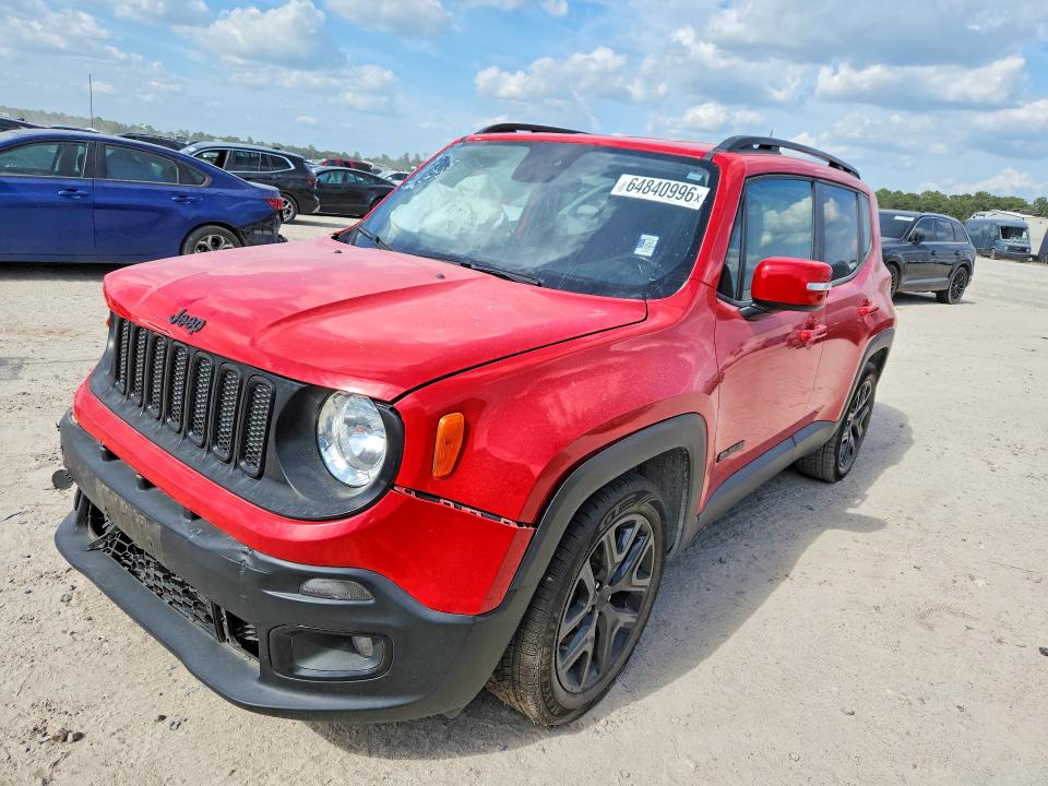 Photo 1 from auction – 2018 JEEP RENEGADE with VIN ZACCJABH1JPH33320
