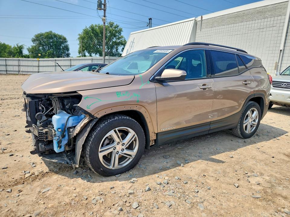 GMC TERRAIN 2018 with VIN 3GKALMEX9JL239581 - Photo from auction