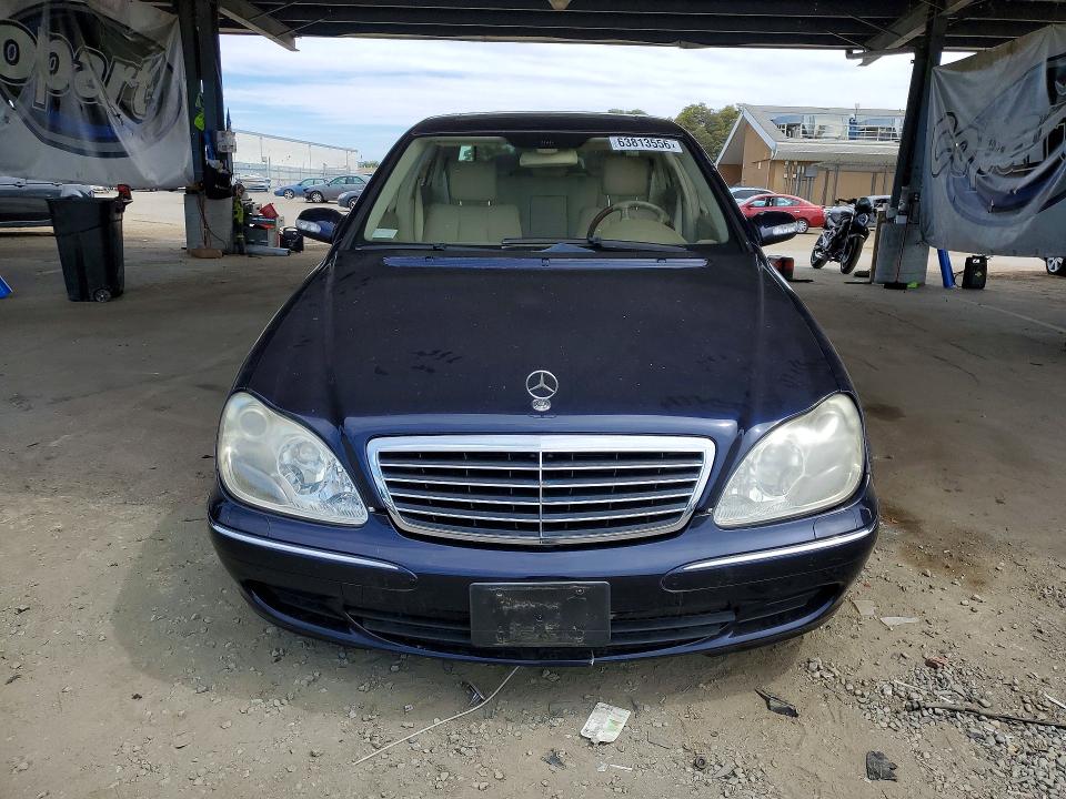 Photo 5 from auction – 2005 MERCEDES-BENZ S with VIN WDBNG84J65A449735