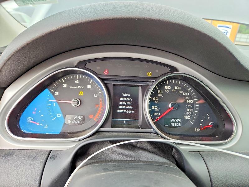 Photo 9 from auction – 2012 AUDI Q7 with VIN WA1LGBFE1CD002628