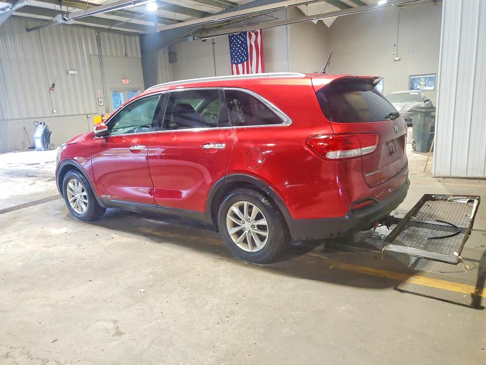 Photo 2 from auction – 2016 KIA SORENTO with VIN 5XYPGDA58GG094290