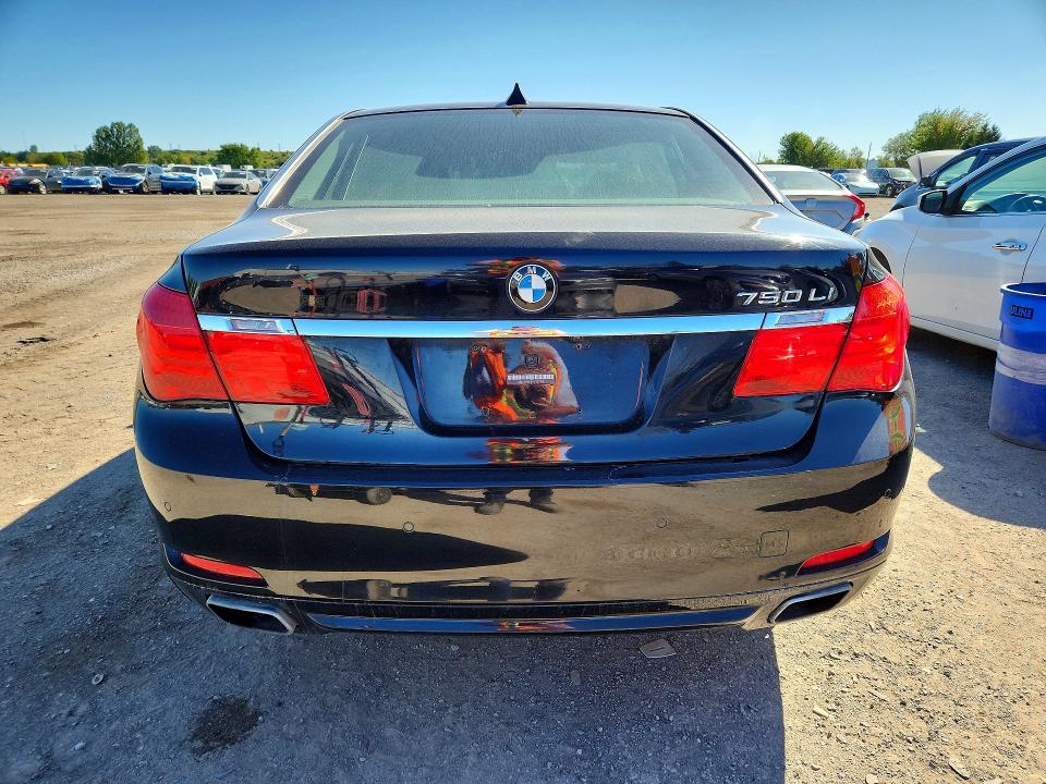 Photo 6 from auction – 2009 BMW 750 with VIN WBAKB83599CY57208