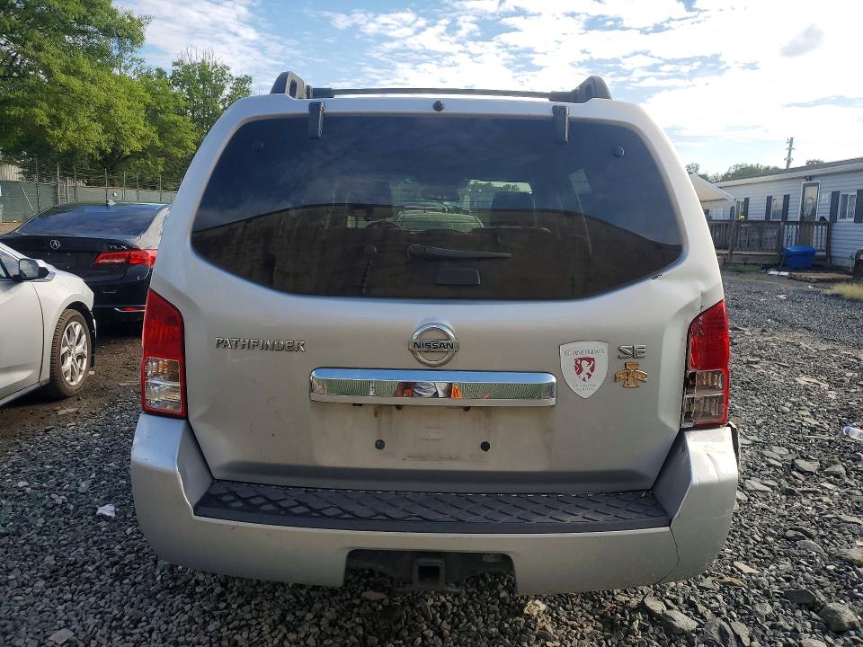 Photo 6 from auction – 2008 NISSAN PATHFINDER with VIN 5N1AR18B78C661990