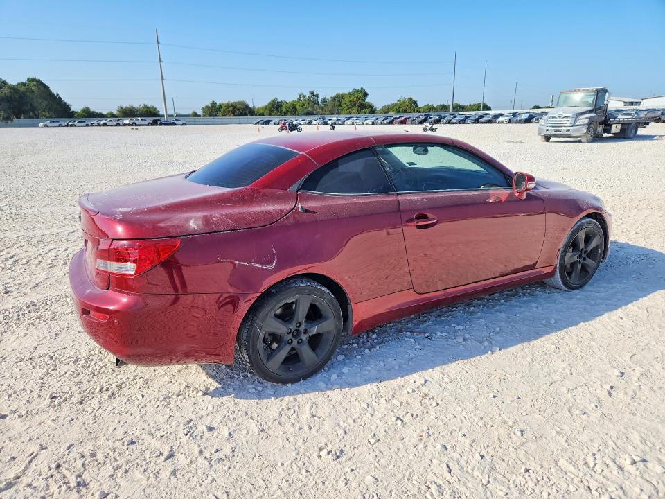 Photo 3 from auction – 2010 LEXUS IS with VIN JTHFE2C26A2503136