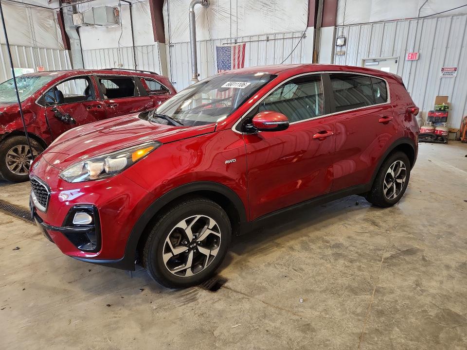KIA SPORTAGE 2020 with VIN KNDPMCAC8L7753378 - Photo from auction