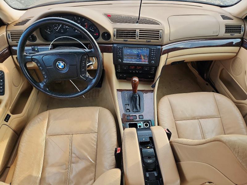 Photo 8 from auction – 2001 BMW 740 with VIN WBAGG83491DN82551