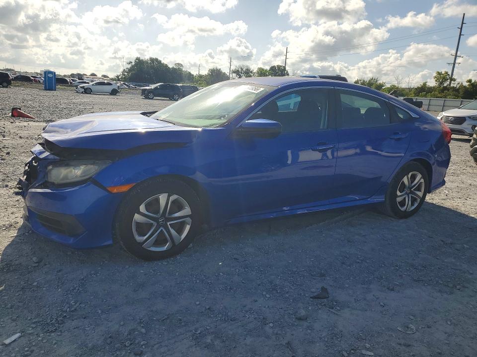 HONDA CIVIC 2016 with VIN 19XFC2F57GE087669 - Photo from auction