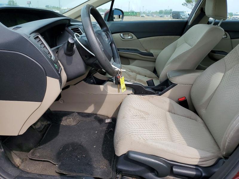 Photo 7 from auction – 2014 HONDA CIVIC with VIN 19XFB2F51EE069605