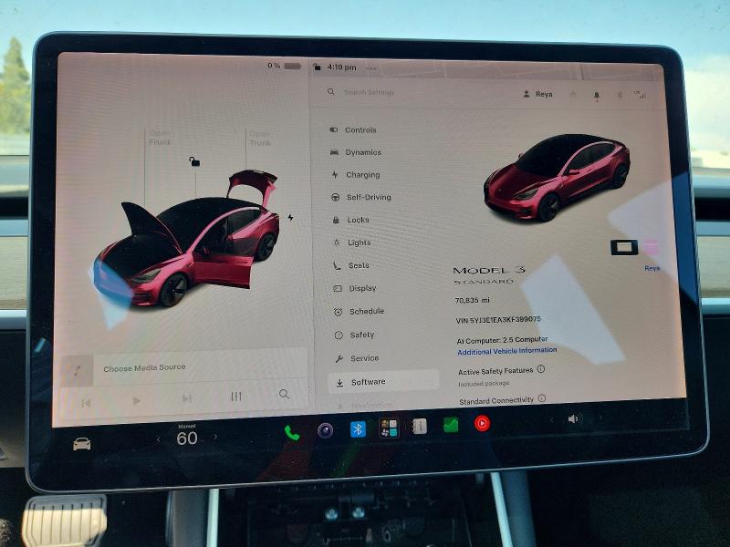Foto 9 de la subasta – 2019 TESLA MODEL 3 con VIN 5YJ3E1EA3KF399075