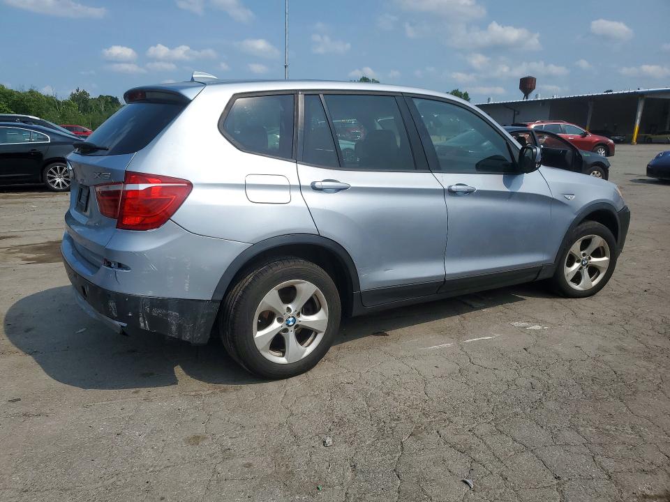 Photo 3 from auction – 2012 BMW X3 with VIN 5UXWX5C57CL721833