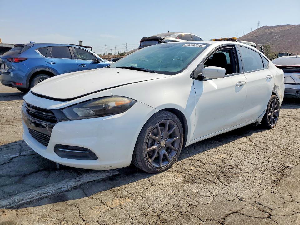 DODGE DART 2016 with VIN 1C3CDFAA8GD712226 - Photo from auction