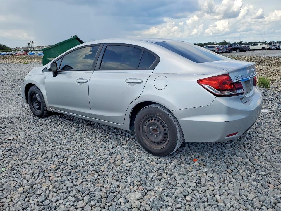Photo 2 from auction – 2013 HONDA CIVIC with VIN 19XFB2F59DE037743