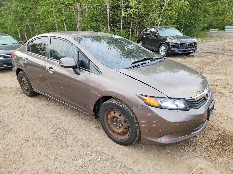 Photo 4 from auction – 2012 HONDA CIVIC with VIN 2HGFB2F45CH043230