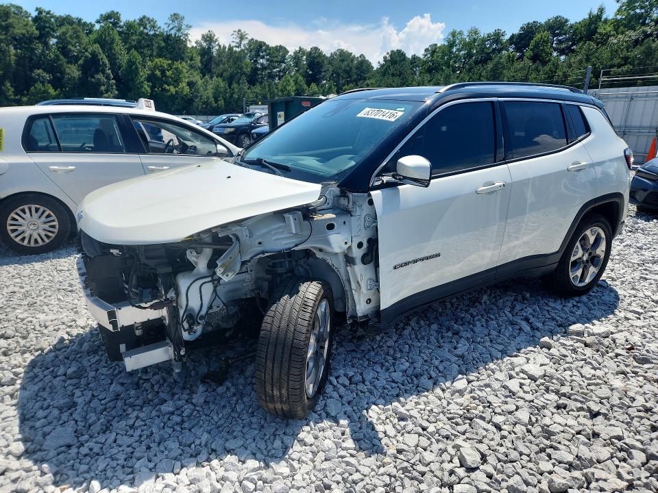 JEEP COMPASS 2021 with VIN 3C4NJDCB7MT518980 - Photo from auction