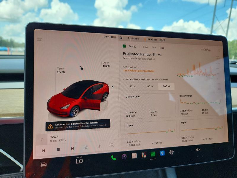 Photo 9 from auction – 2022 TESLA MODEL 3 with VIN 5YJ3E1EA9NF187639