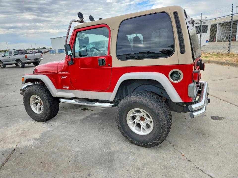 Photo 2 from auction – 2002 JEEP WRANGLER / TJ with VIN 1J4FA49S72P705918