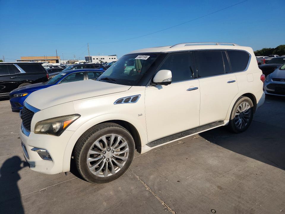 Photo 1 from auction – 2015 INFINITI QX80 with VIN JN8AZ2NE9F9087271