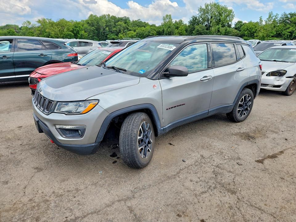 JEEP COMPASS 2021 with VIN 3C4NJDDB2MT571682 - Photo from auction