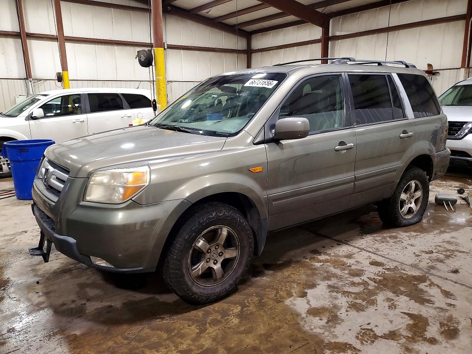 HONDA PILOT 2007 with VIN 2HKYF18537H518690 - Photo from auction