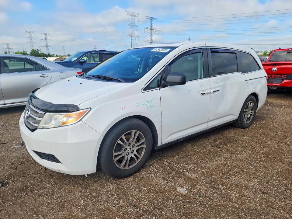 HONDA ODYSSEY 2013 with VIN 5FNRL5H68DB053640 - Photo from auction