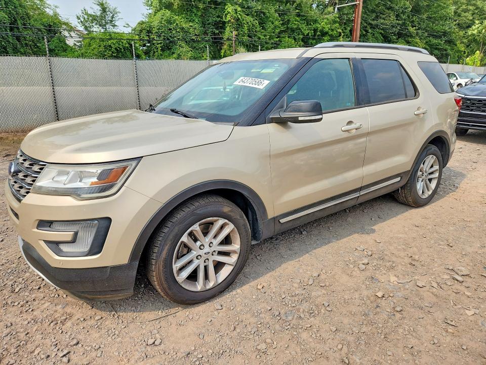 FORD EXPLORER 2017 with VIN 1FM5K7D8XHGD48685 - Photo from auction