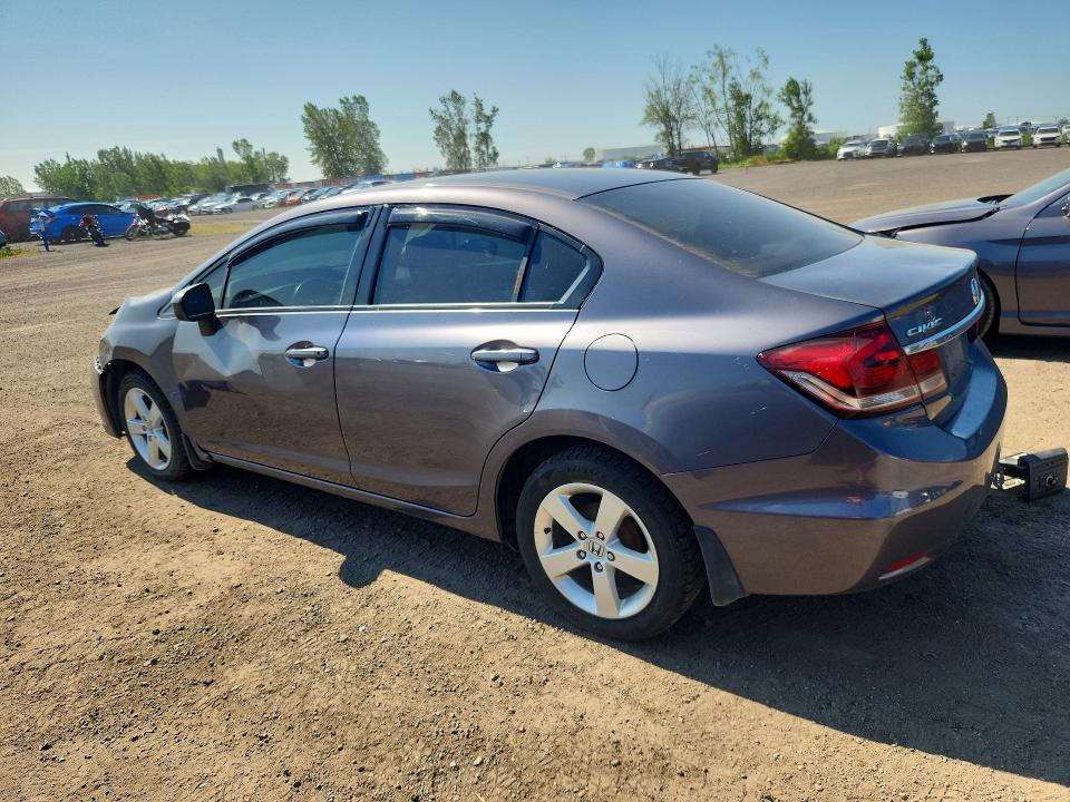 Photo 2 from auction – 2015 HONDA CIVIC with VIN 2HGFB2E4XFH033010