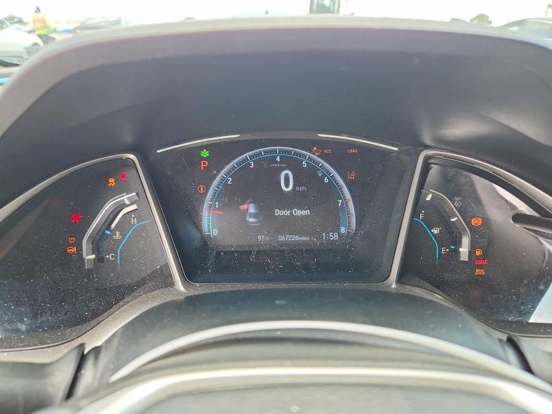 Photo 9 from auction – 2020 HONDA CIVIC with VIN 19XFC1F31LE017944