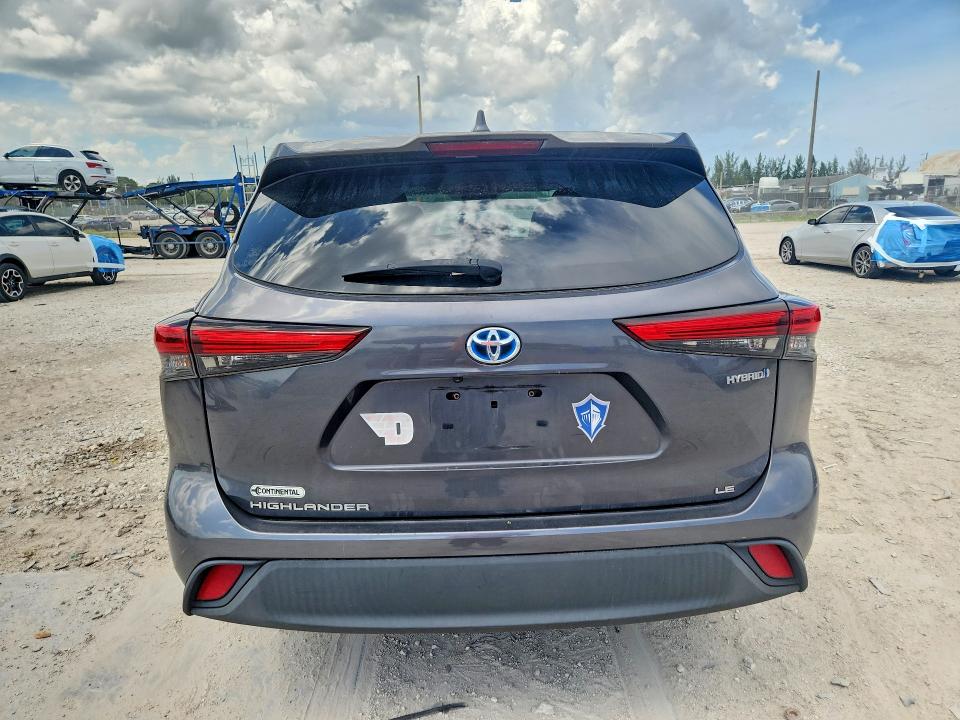 Photo 6 from auction – 2021 TOYOTA HIGHLANDER with VIN 5TDBBRCH0MS021751