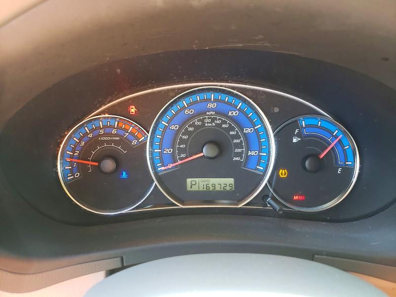 Photo 9 from auction – 2009 SUBARU FORESTER with VIN JF2SH64679H752068