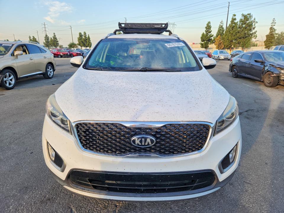 Photo 5 from auction – 2016 KIA SORENTO with VIN 5XYPH4A58GG090432