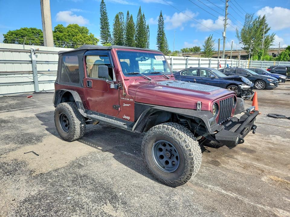 Photo 4 from auction – 2002 JEEP WRANGLER / TJ with VIN 1J4FA49S72P710102