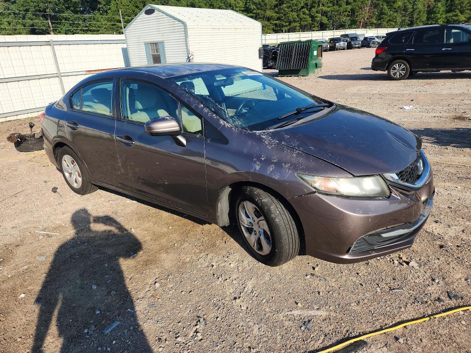 Photo 4 from auction – 2014 HONDA CIVIC with VIN 2HGFB2F59EH517112