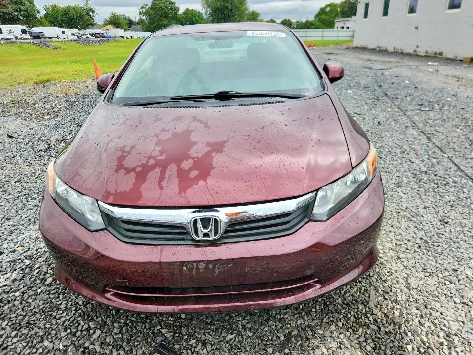 Photo 5 from auction – 2012 HONDA CIVIC with VIN 2HGFB2F5XCH608547