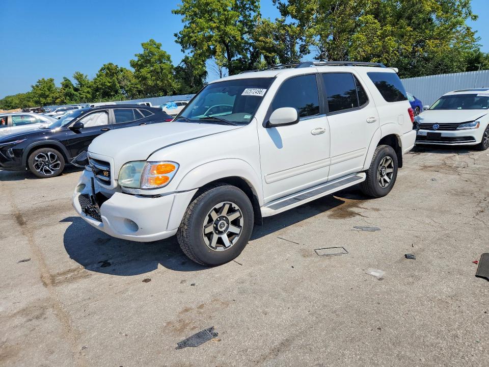 TOYOTA SEQUOIA 2002 with VIN 5TDBT48A92S087031 - Photo from auction