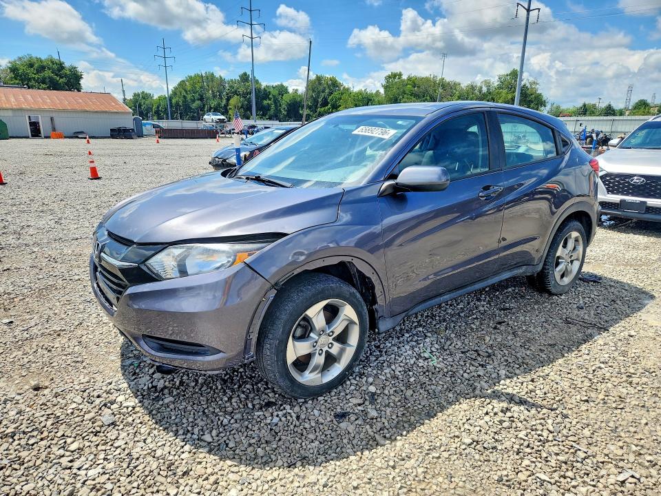 HONDA HR-V 2017 with VIN 3CZRU6H37HG701522 - Photo from auction